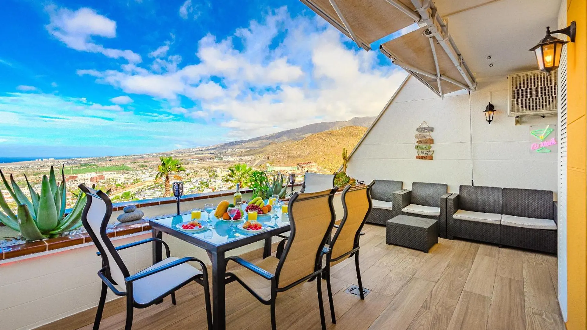 Vista Impresionante Sunset Breathtaking View Wifi Daire Costa Adeje İspanya
