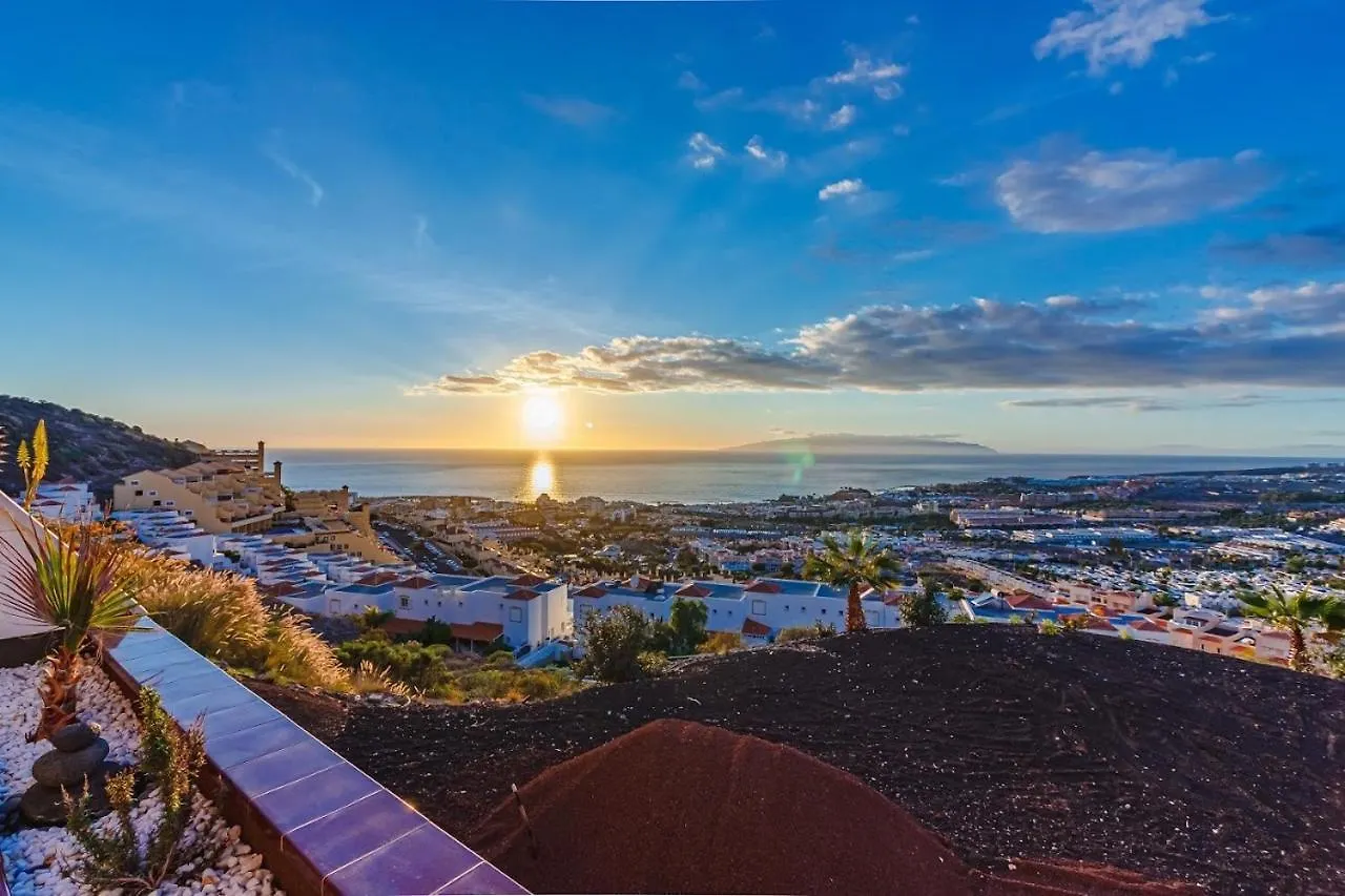 Vista Impresionante Sunset Breathtaking View Wifi Lägenhet Costa Adeje  Spanien